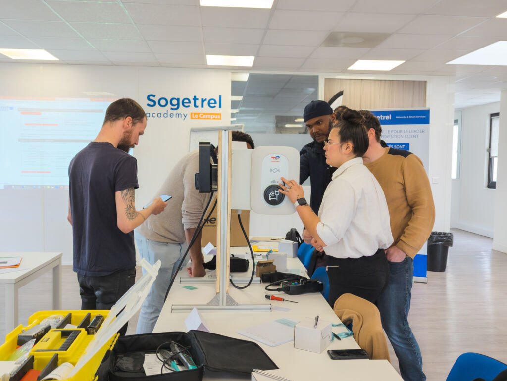Sogetrel Academy Campus - Formation IRVE 2024